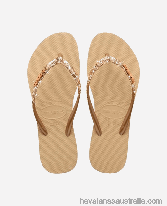 Havaianas Slim Glitter II SAND GREY