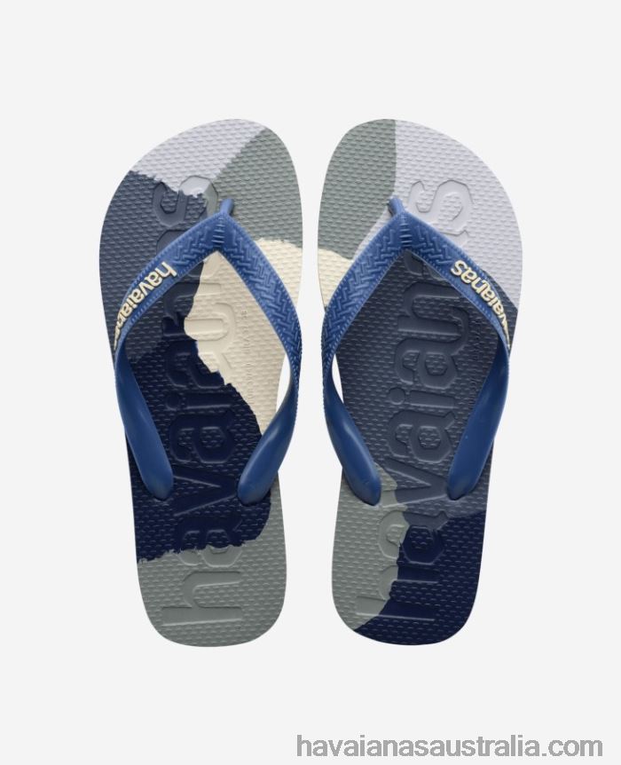 Havaianas Top Logomania Colors II INDIGO BLUE