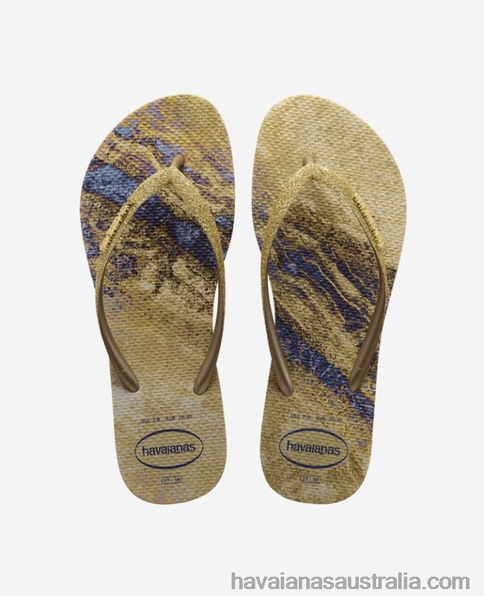 Havaianas Slim Shine BEIGE