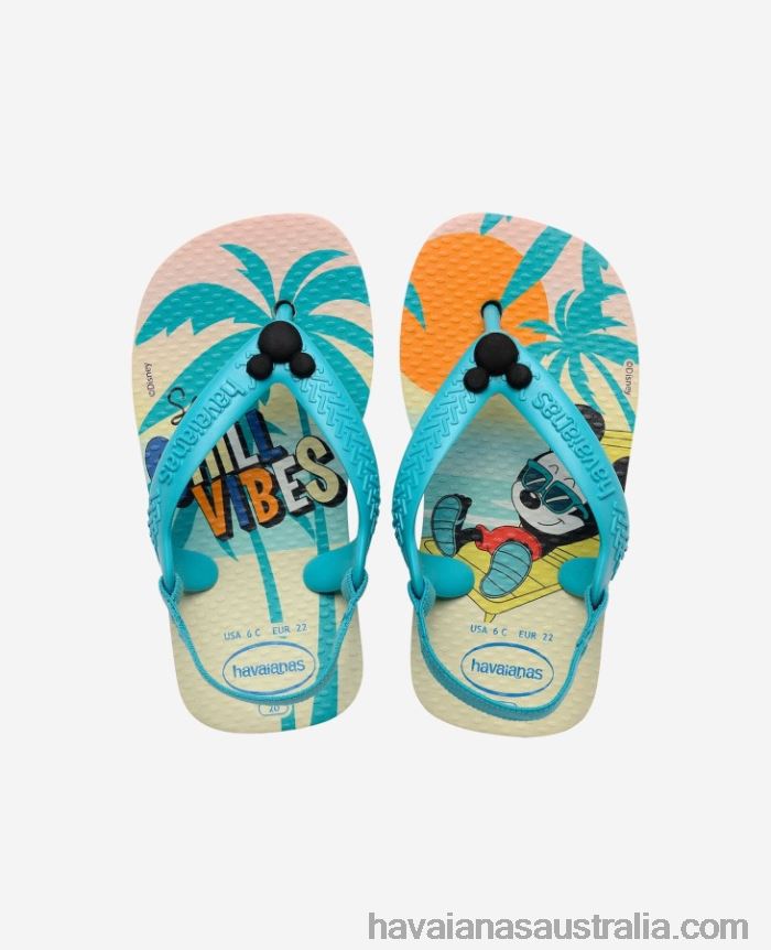 Havaianas Baby Disney Classics II BEIGE STRAW