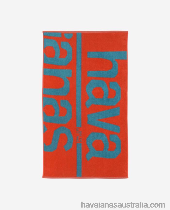 Havaianas Logo Towel RED