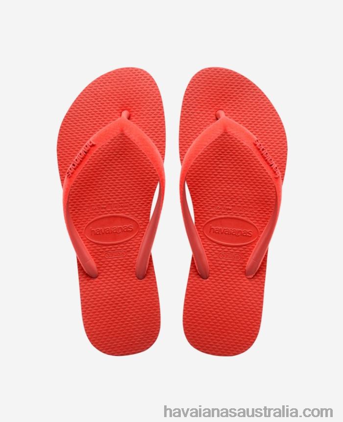 Havaianas Slim Velvet Neon RED CRUSH