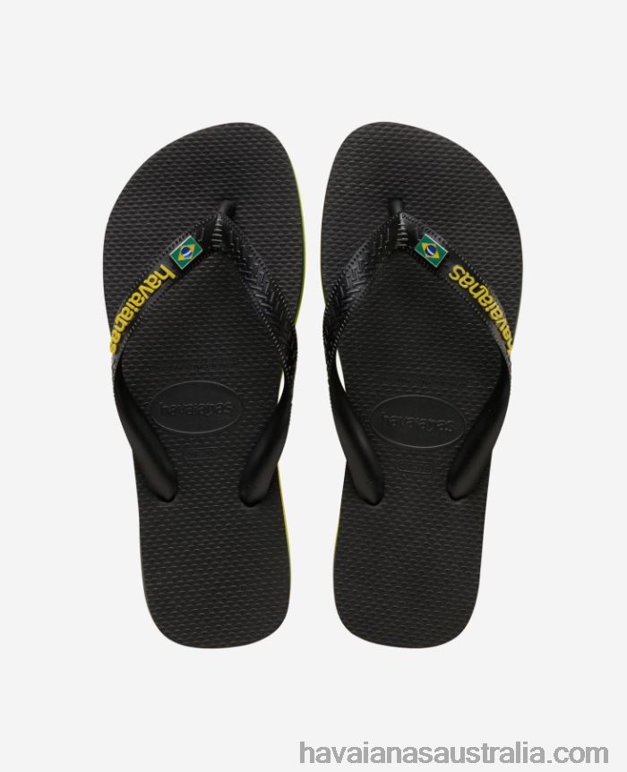 Havaianas Brasil Layers BLACK