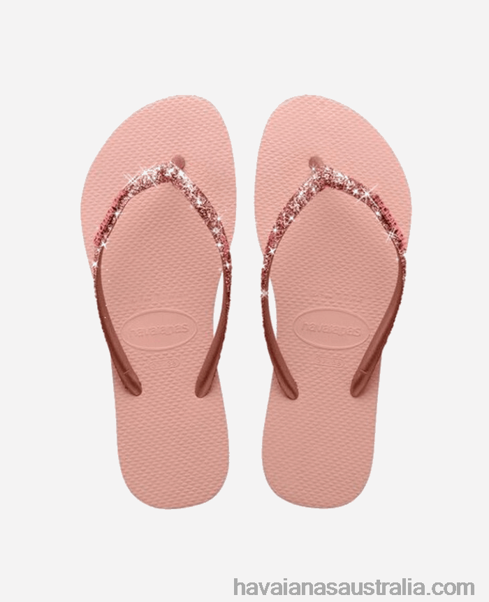 Havaianas Slim Glitter II BALLET ROSE