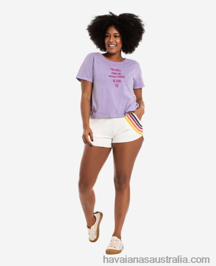 Havaianas T-Shirt The Sun VIOLET