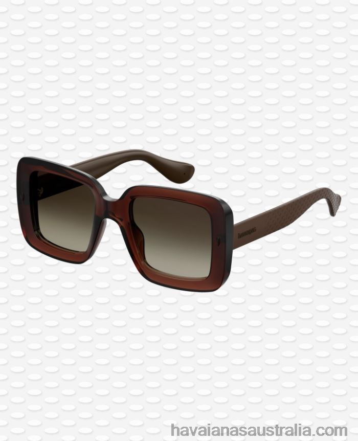 Havaianas Eyewear Geriba Shaded Gri BROWN