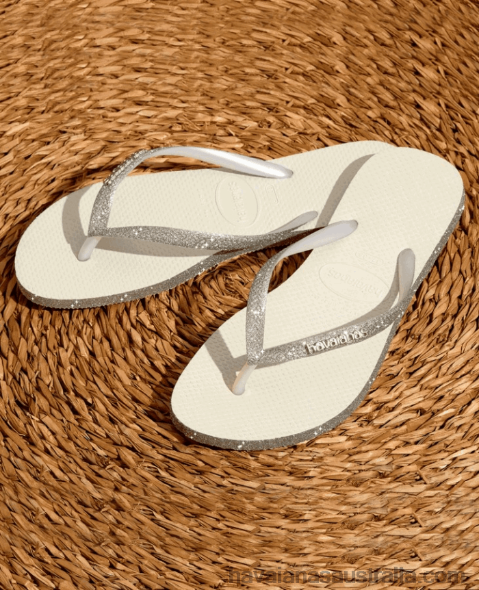 Havaianas Slim Sparkle WHITE