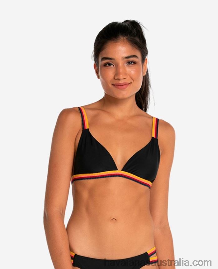 Havaianas Bikini Top Hava Classic Brasil BLACK