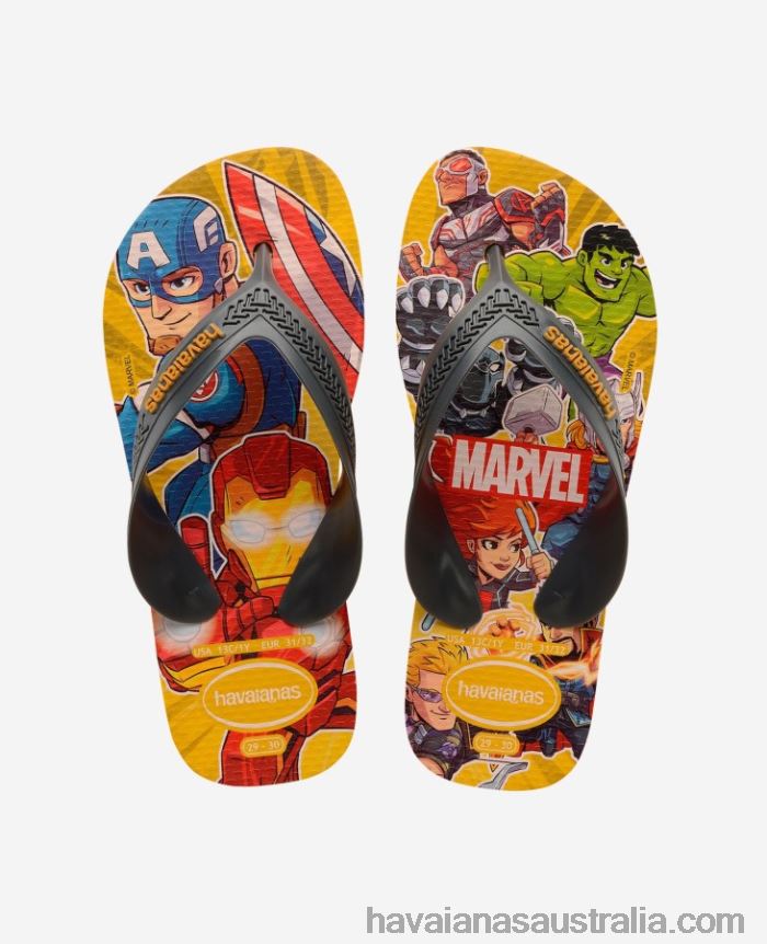 Havaianas Kids Max Marvel ORANGE CITRUS