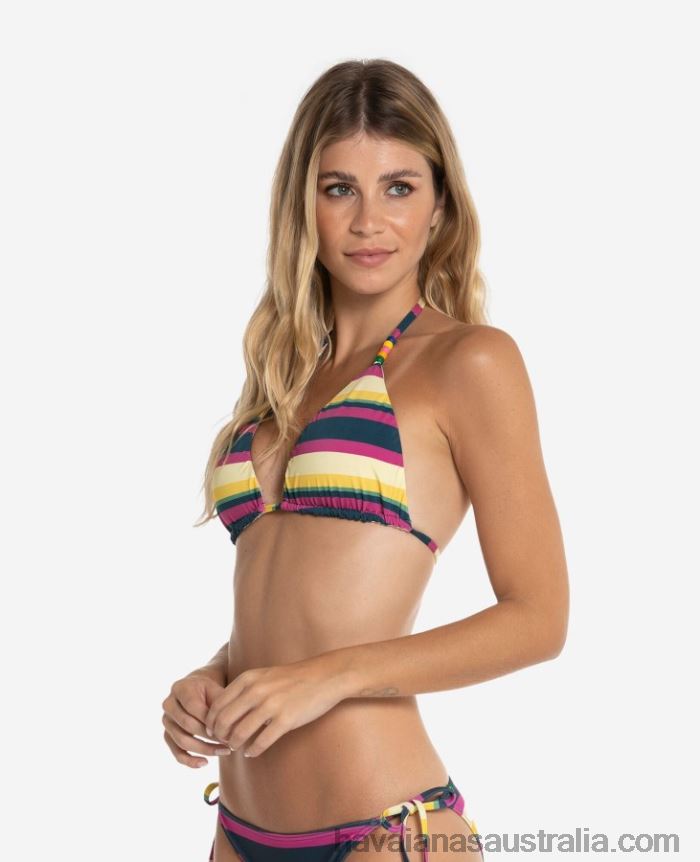 Havaianas Bikini Top Triangle Best Day MULTICOLOR