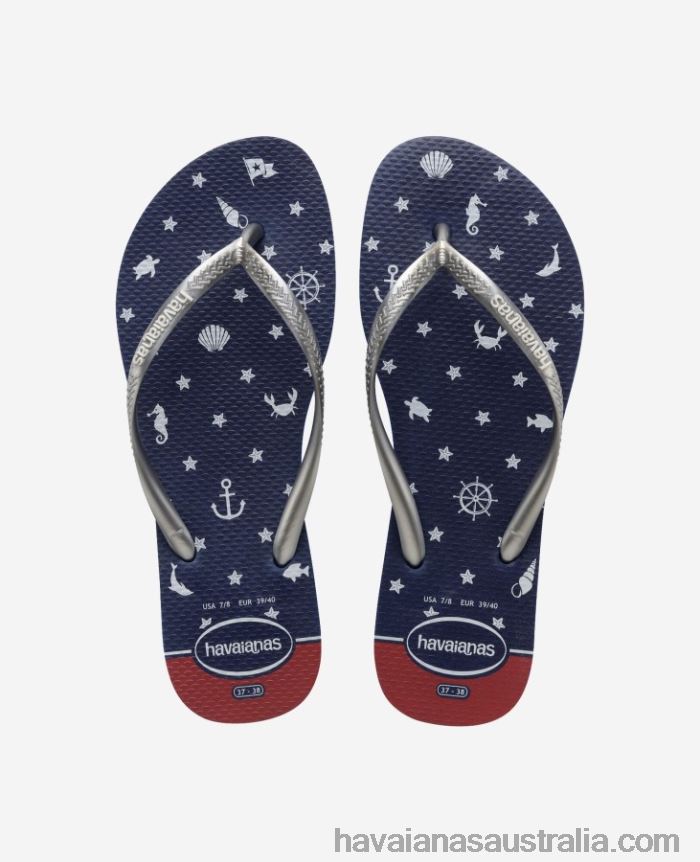 Havaianas Slim Nautical NAVY