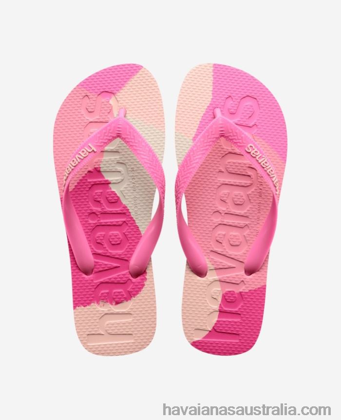 Havaianas Top Logomania Colors II CRYSTAL ROSE