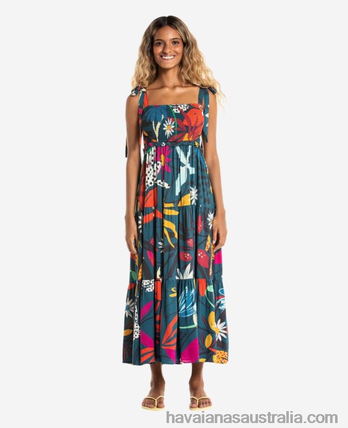 Havaianas Beachdress Long Floral Solto MULTICOLOR
