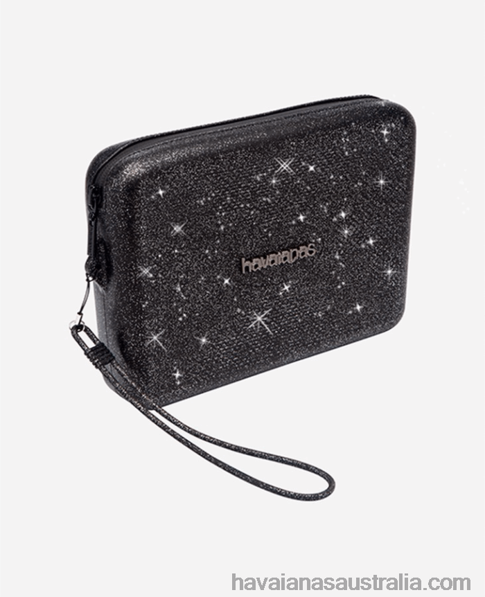 Havaianas Beach Necessaire Glitter BLACK