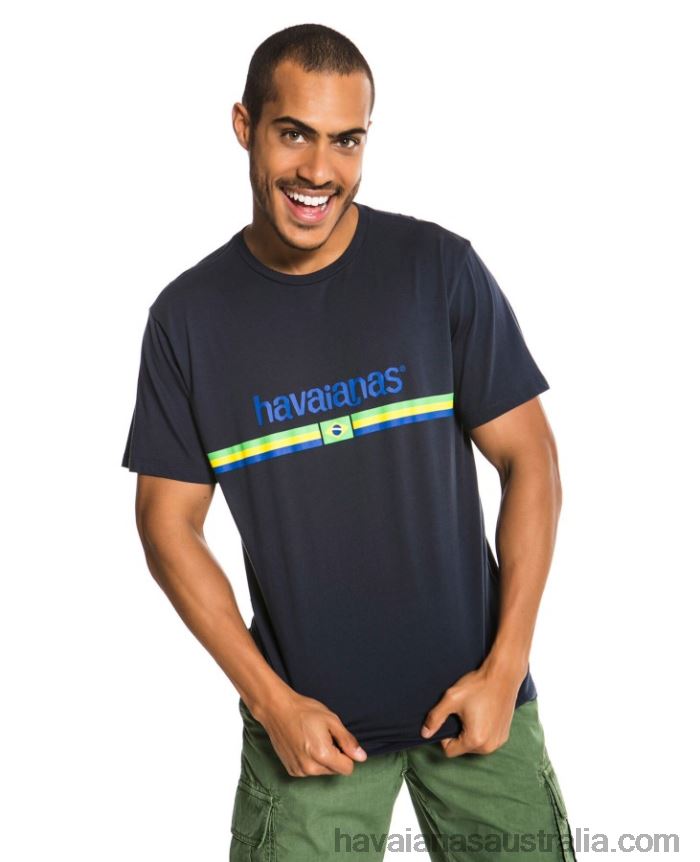 Havaianas T-Shirt Brasil Logo GREY