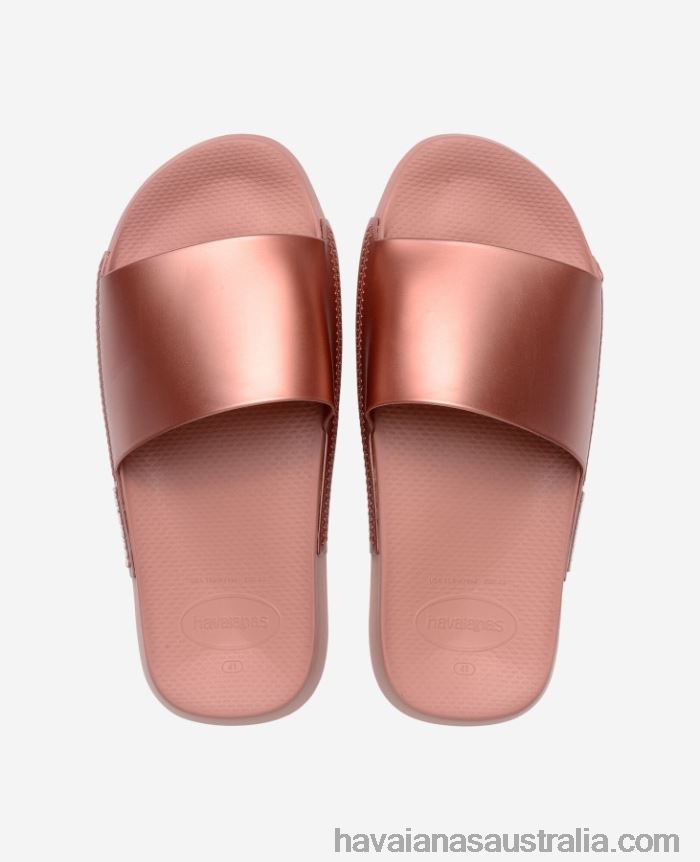 Havaianas Slide Classic Metallic CROCUS ROSE