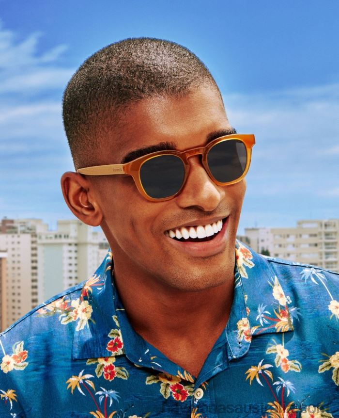 Havaianas Eyewear Guaruja Solid Grid BROWN