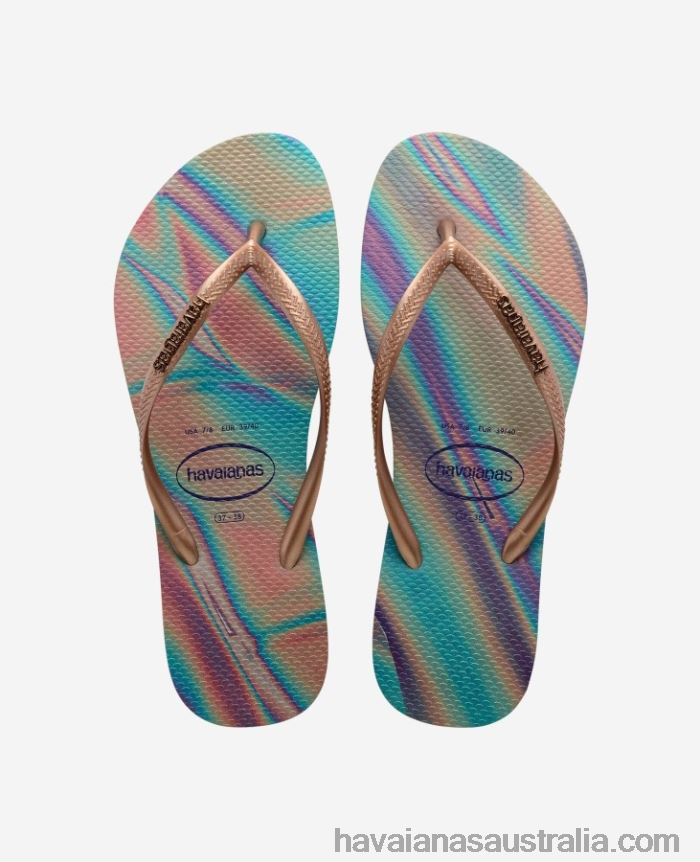 Havaianas Slim Iridescent SAND GREY