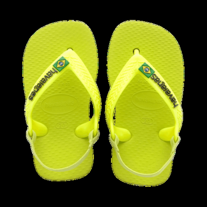Baby Brazil Logo Sandals GALACTIC GREEN