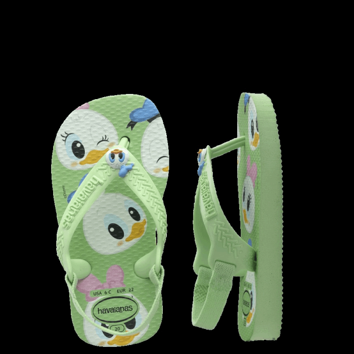 Baby Disney Classics Thongs Hydro Green