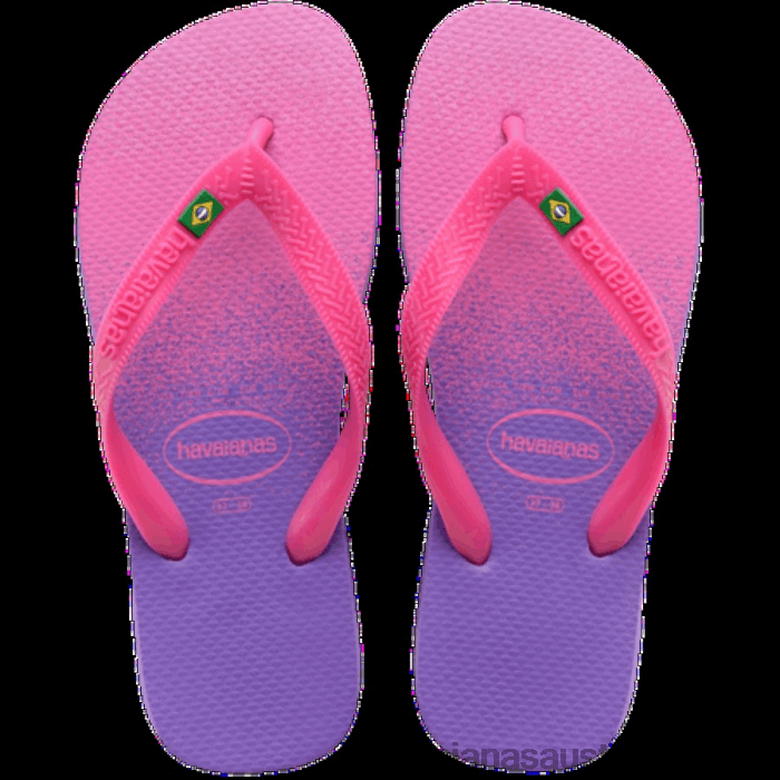 Brazil Fresh Flip Flops DARK PURPLE