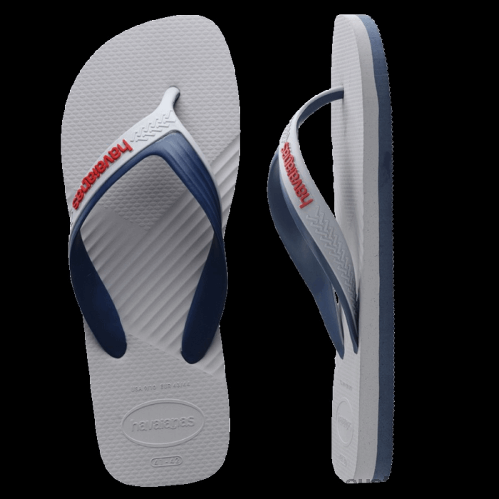 Casual Thongs Ice Grey