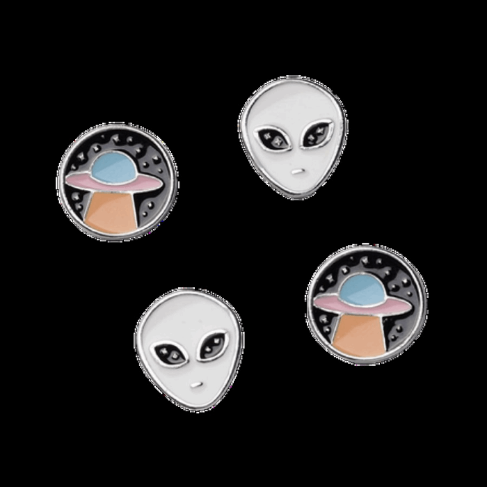 Claw Pin Slim 4 WHITE
