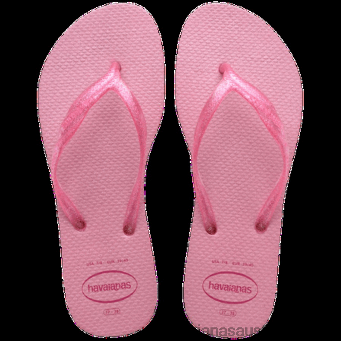 Fantasia Gloss Flip Flop CRYSTAL ROSE