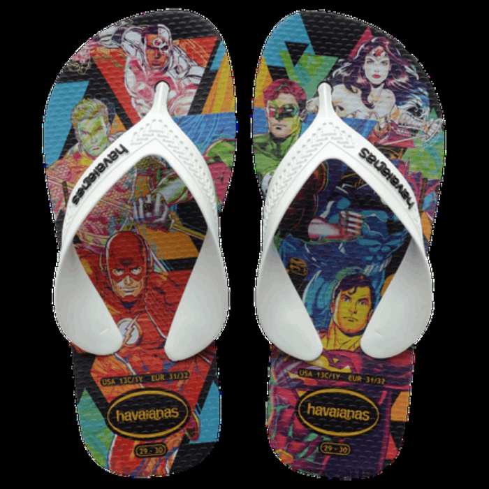 Kids Max Heroes Flip Flops