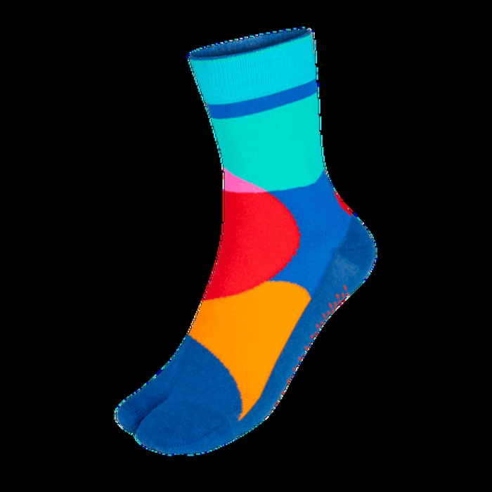 Printed Toe Socks PINK