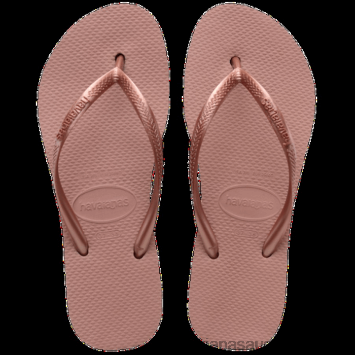 Slim Flatform Flip Flops CROCUS ROSE