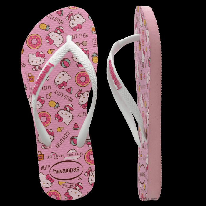 Slim Hello Kitty Thongs Pink