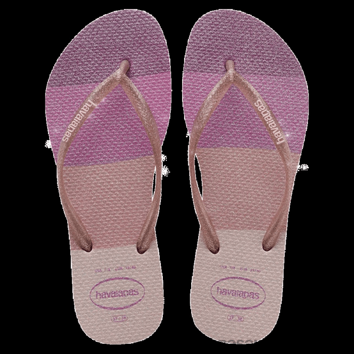 Slim Palette Flip Flops Candy Pink