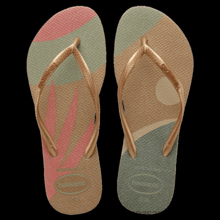 Slim Palette Flip Flops