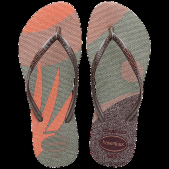 Slim Palette Glow Flip Flops CROCUS ROSE
