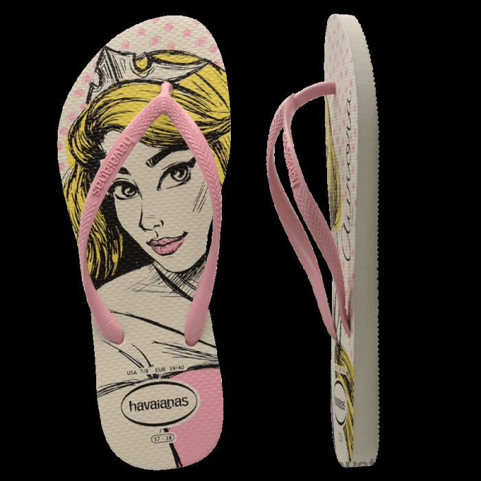 Slim Princess Thongs Pink