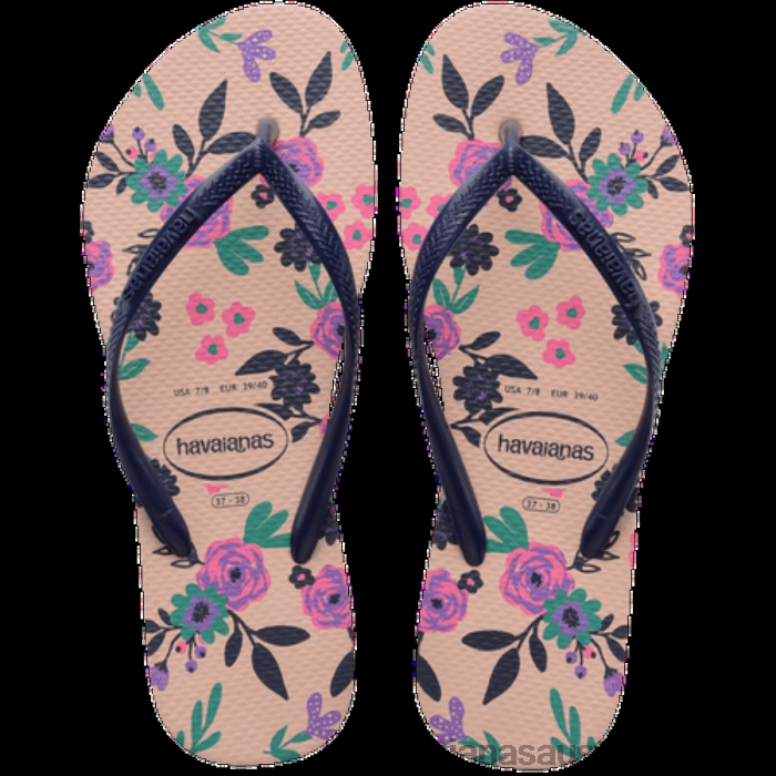 Slim Romance Flip Flop BALLET ROSE