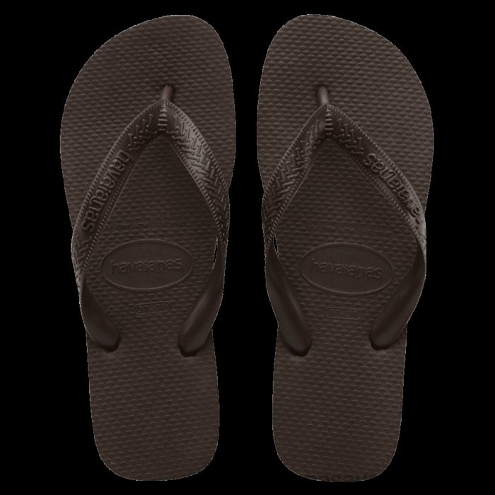 Top Flip Flops Brown