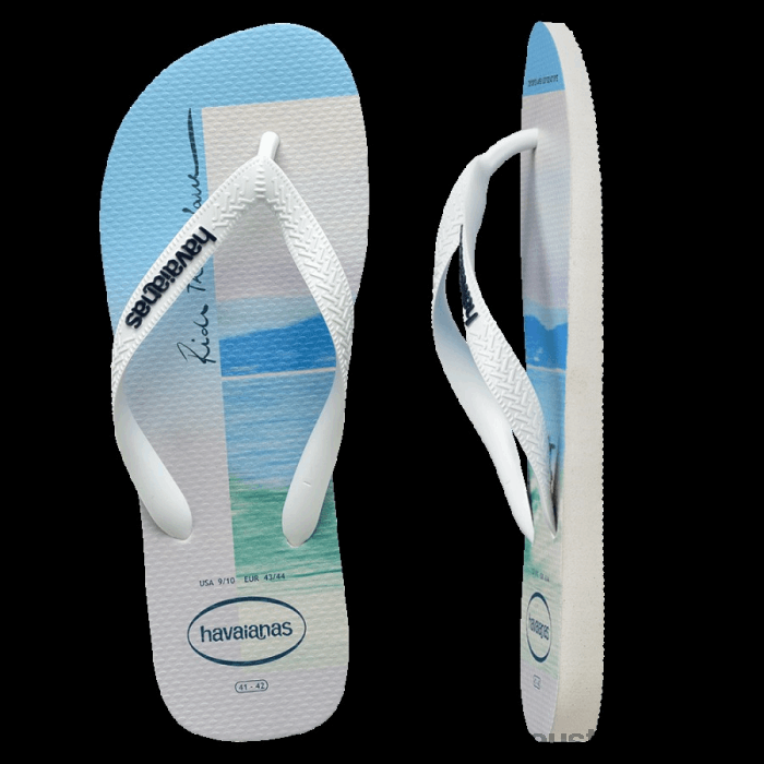 Top Hype Thongs White