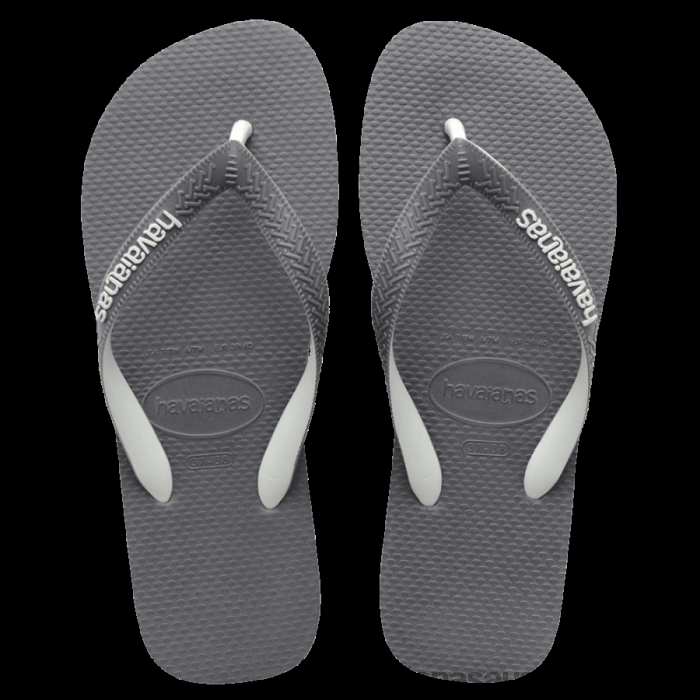 Top Mix Flip Flops Steel Grey