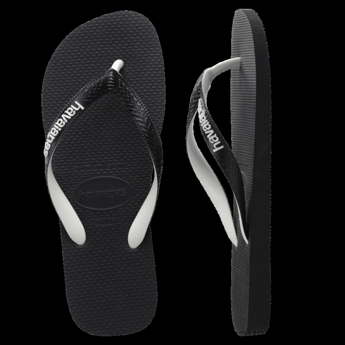 Top Mix Thongs Black