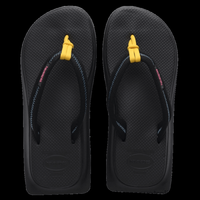 Tradi Zori Flip Flops Black